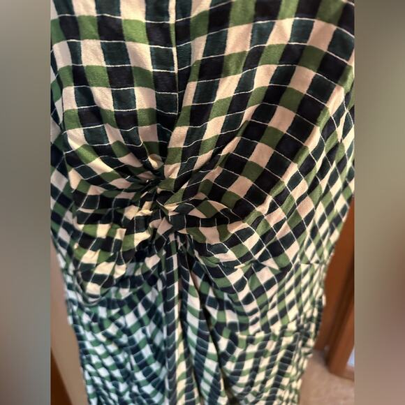 Target 2X Green Plaid Dress NWT - Picture 9 of 10